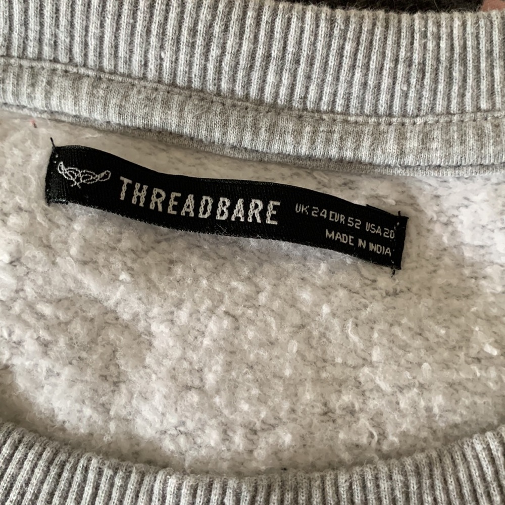 Threadbare Embossed Graphic Sweatshirt - image 5